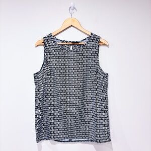 SCHWIING Black and white tank top
